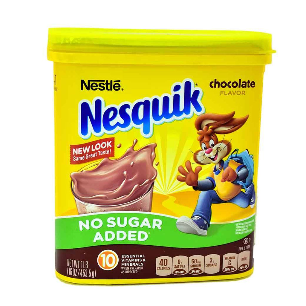 NESQUIK Chocolate No Sugar 453g