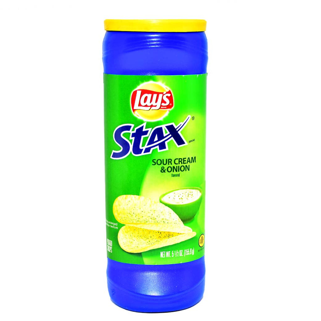 Lays Stax Sour cream&onion 155.9g