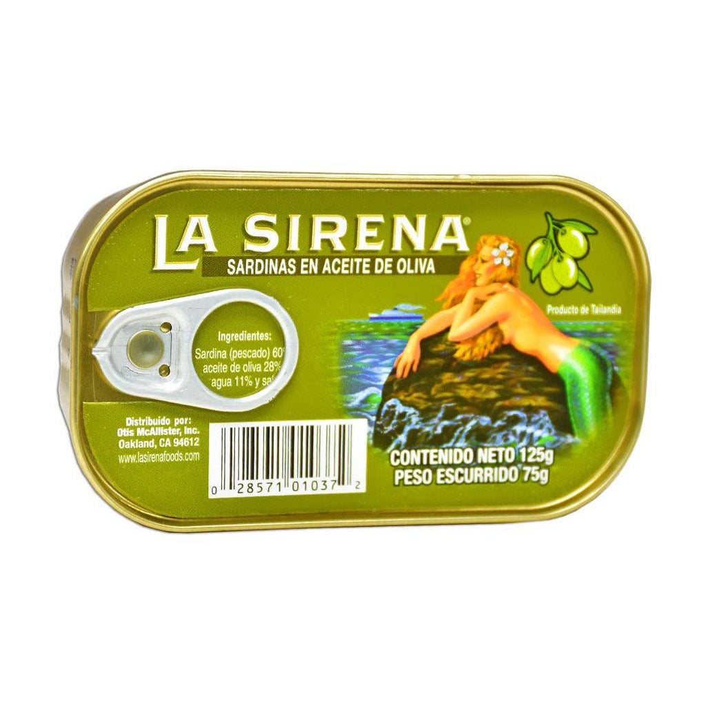 LA SIRENA Sardinas Oliva125g