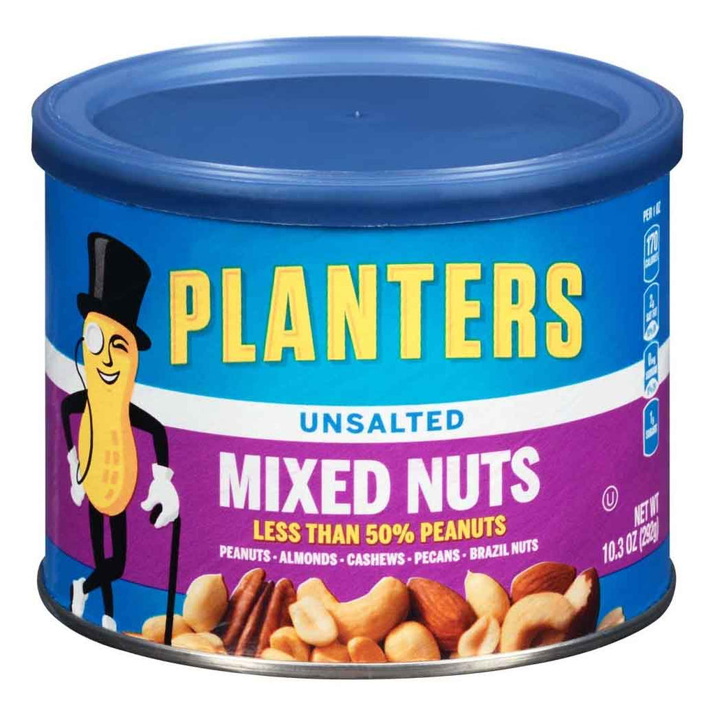 PLANTERS Unsalted Mixed Nuts 292 g