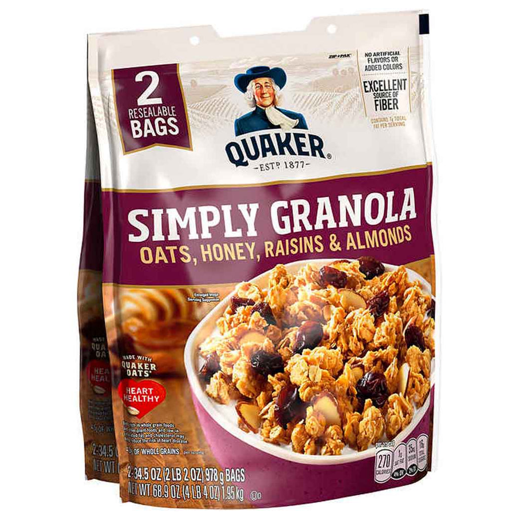 QUAKER Granola Oats/Ho 34.5 oz