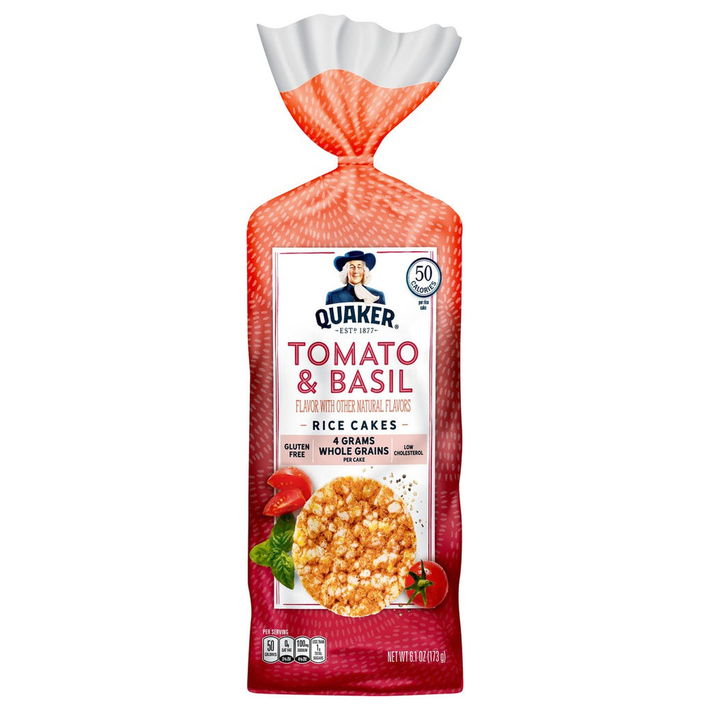 QUAKER Rice Cakes Tomato Basil