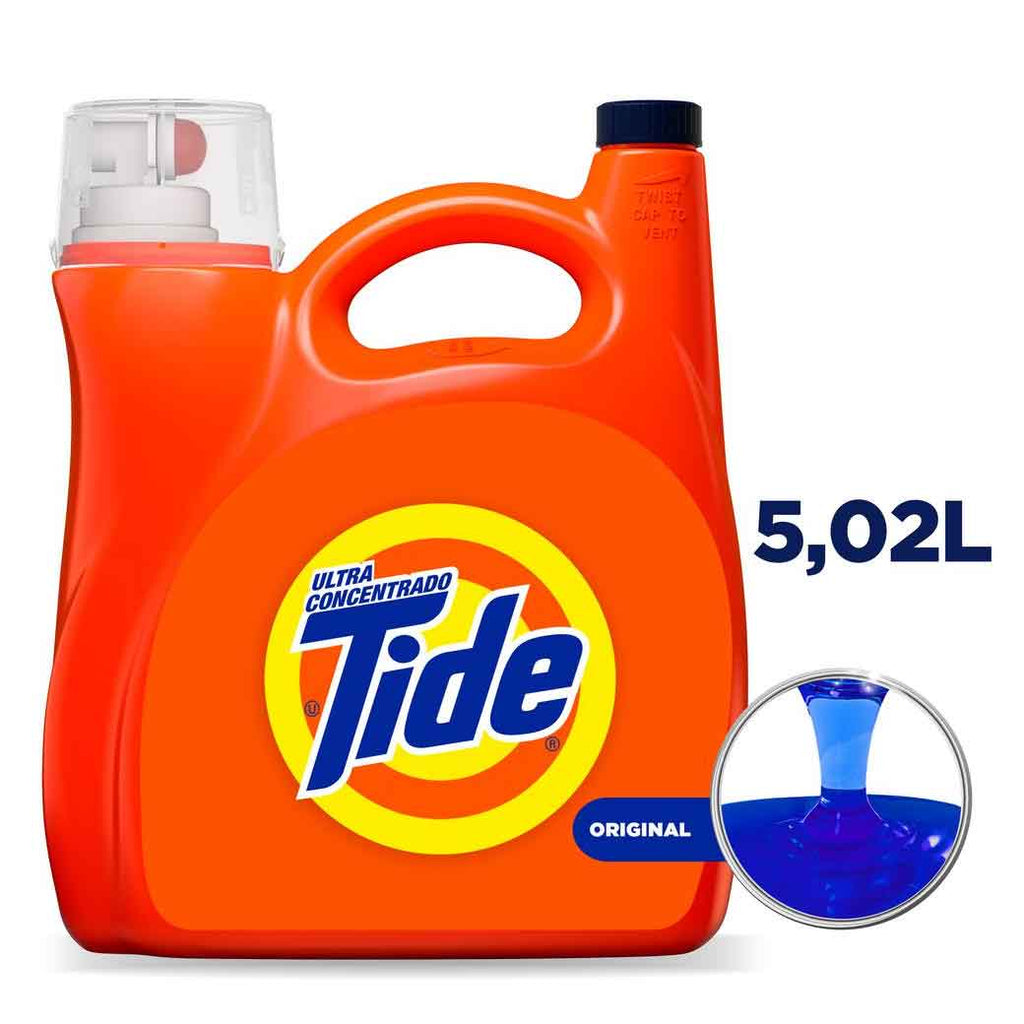 TIDE Detergente. liq. Orig 170