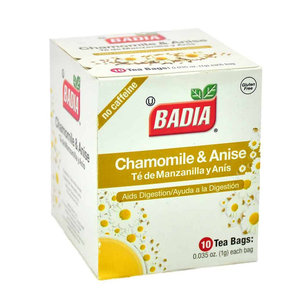 BADIA Te Manzanilla Anis 10un