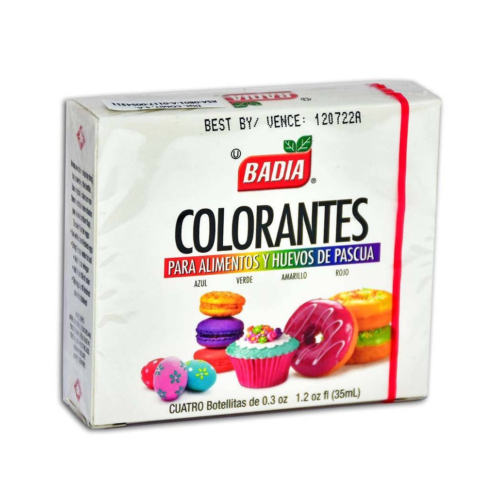 BADIA Colorantes P/Alimentos 1.2oz