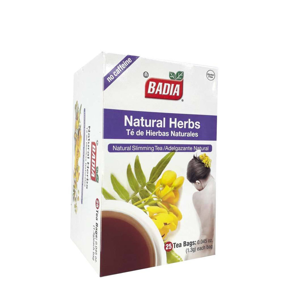 BADIA Te Hierbas Naturales 25u