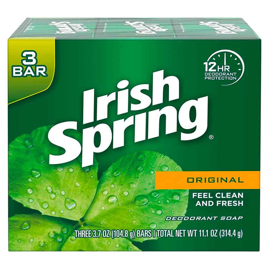 IrishSpring JabonOrig 3PK3.75o
