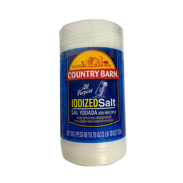 COUNTRY BARN IodizedSalt1lb
