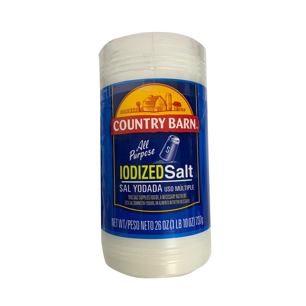 COUNTRY BARN IodizedSalt1lb
