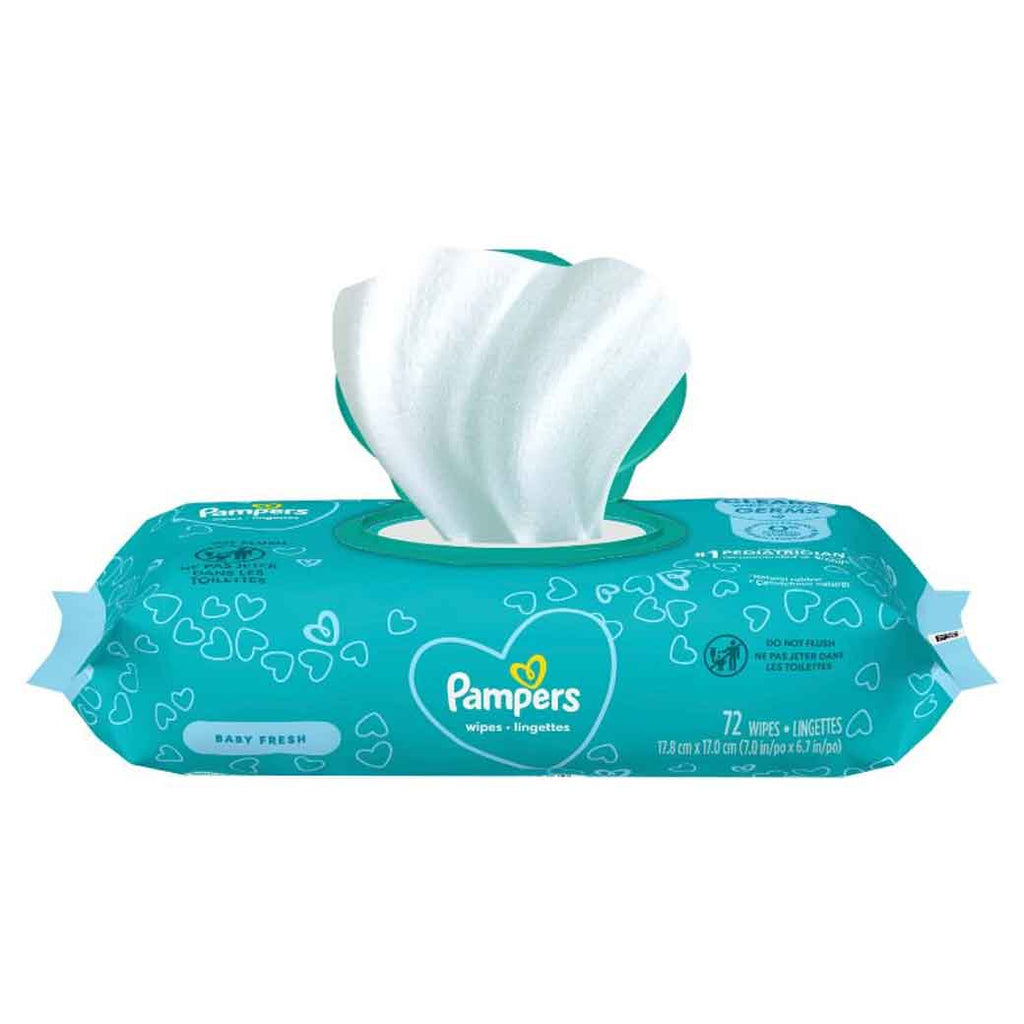 PAMPERS Toallitas CompClean 72UN