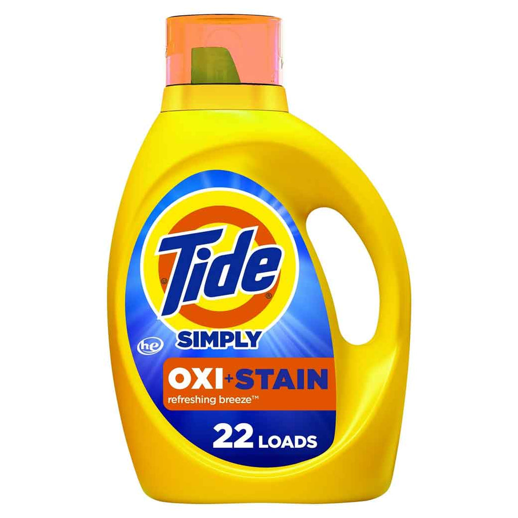 TIDE Detergent Simply Oxistrain34OZ