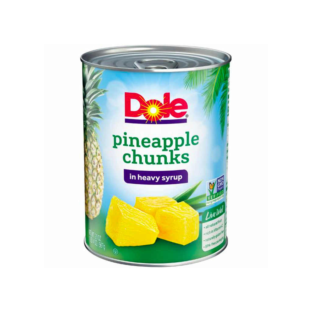 DOLE Pineapple Chunks 567 g