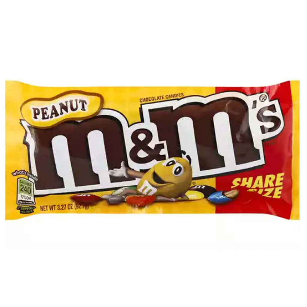 M&M Peanut Choc barra 3.27oz