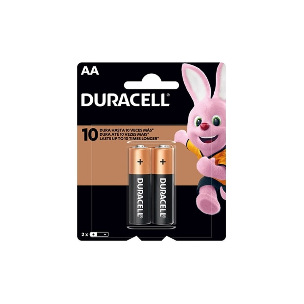DURACEL Pila Alcalina 2Pk AA