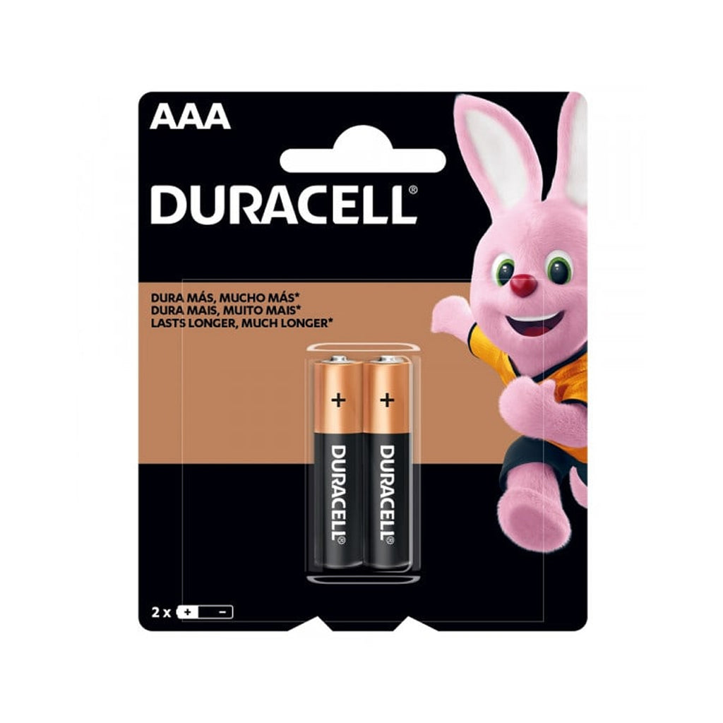 DURACELL Pila Alcalina 2Pk AAA