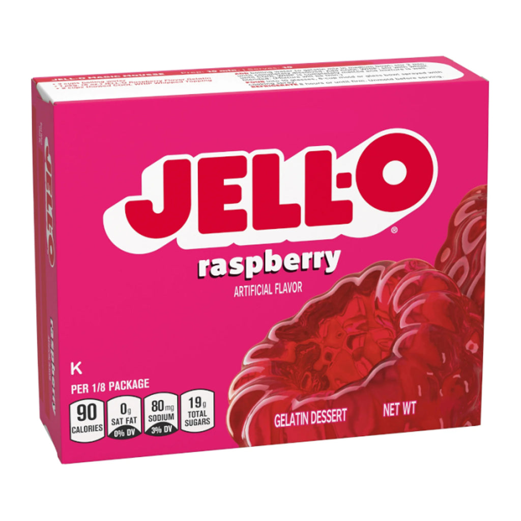 JELL-O Gelatina Raspberry 85 g