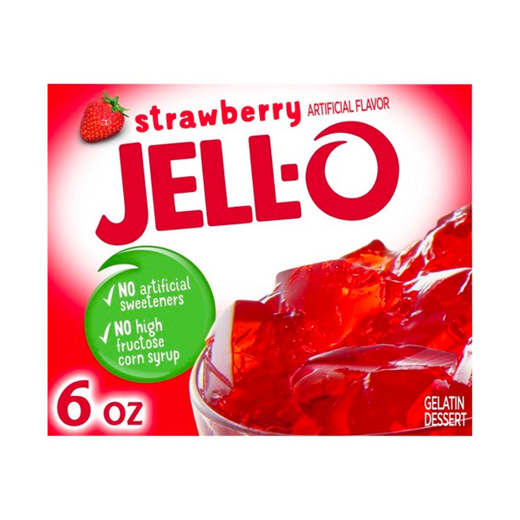 JELL-O Gelatin Strawberry 6 oz