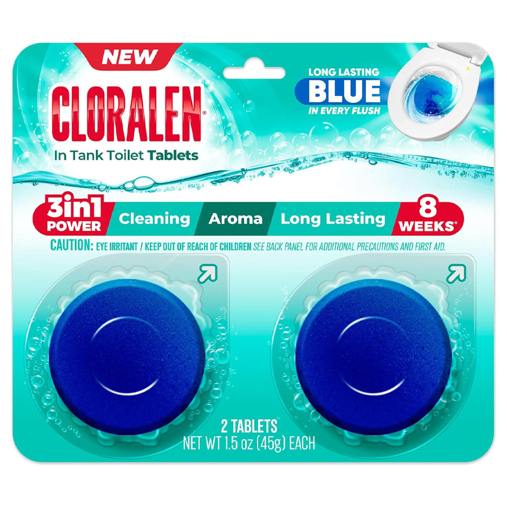 CLORALEN Blue Toilet Tablets 2UN