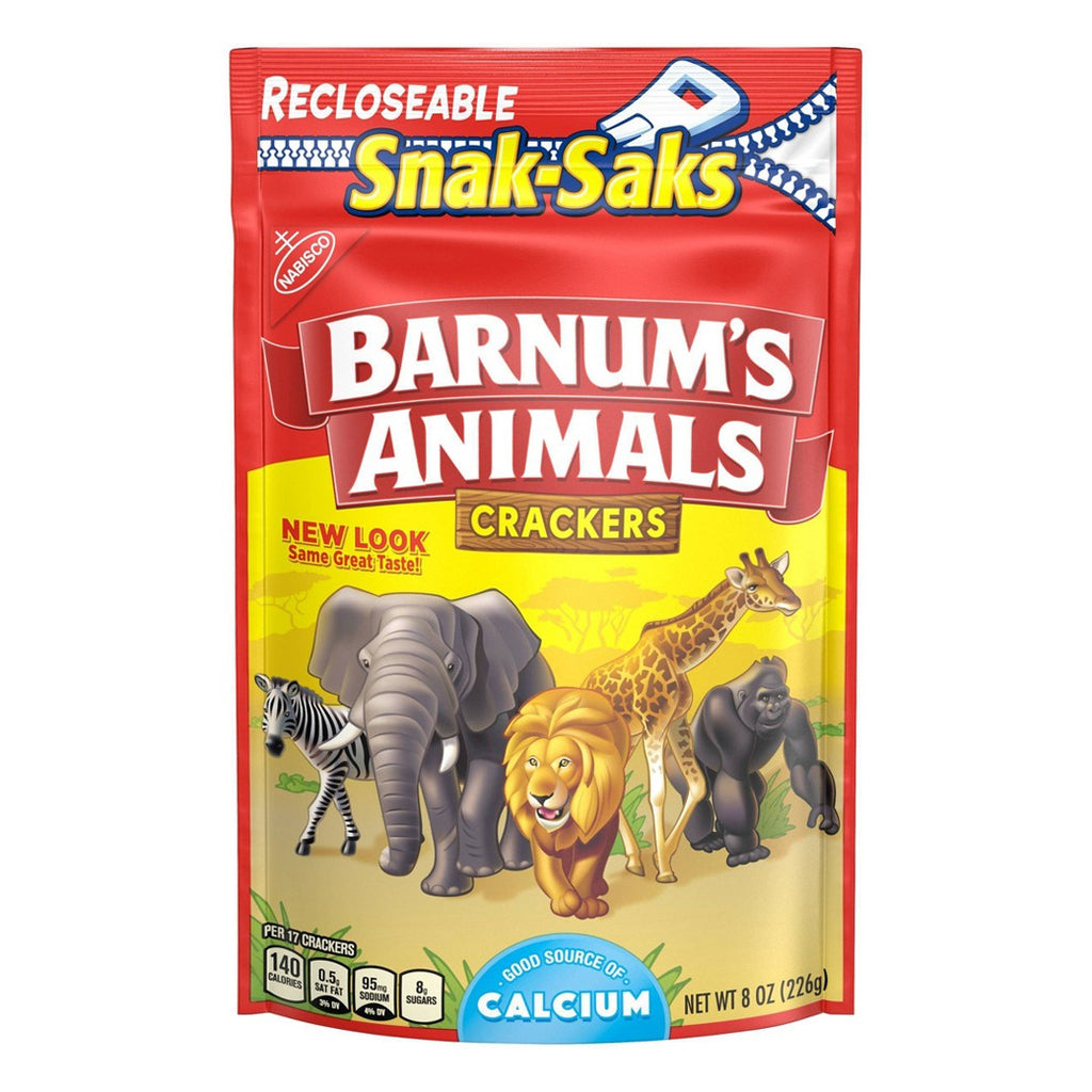 NABISCO Snak Saks Barnum Animal 226g