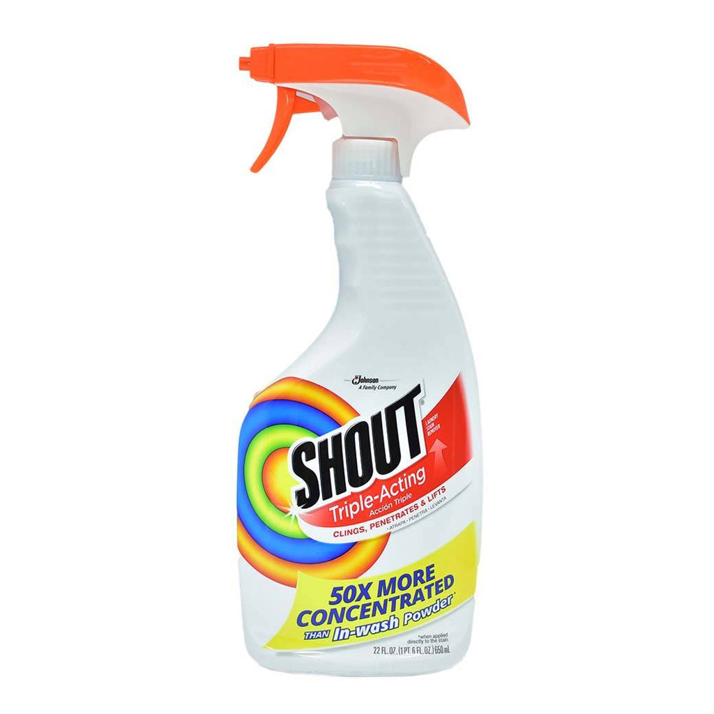 SHOUT Quita manchas Triple-Acting 650ml