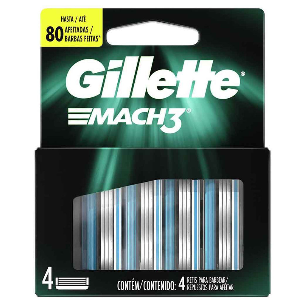GILLETTE Mach3 Repuestos 4und