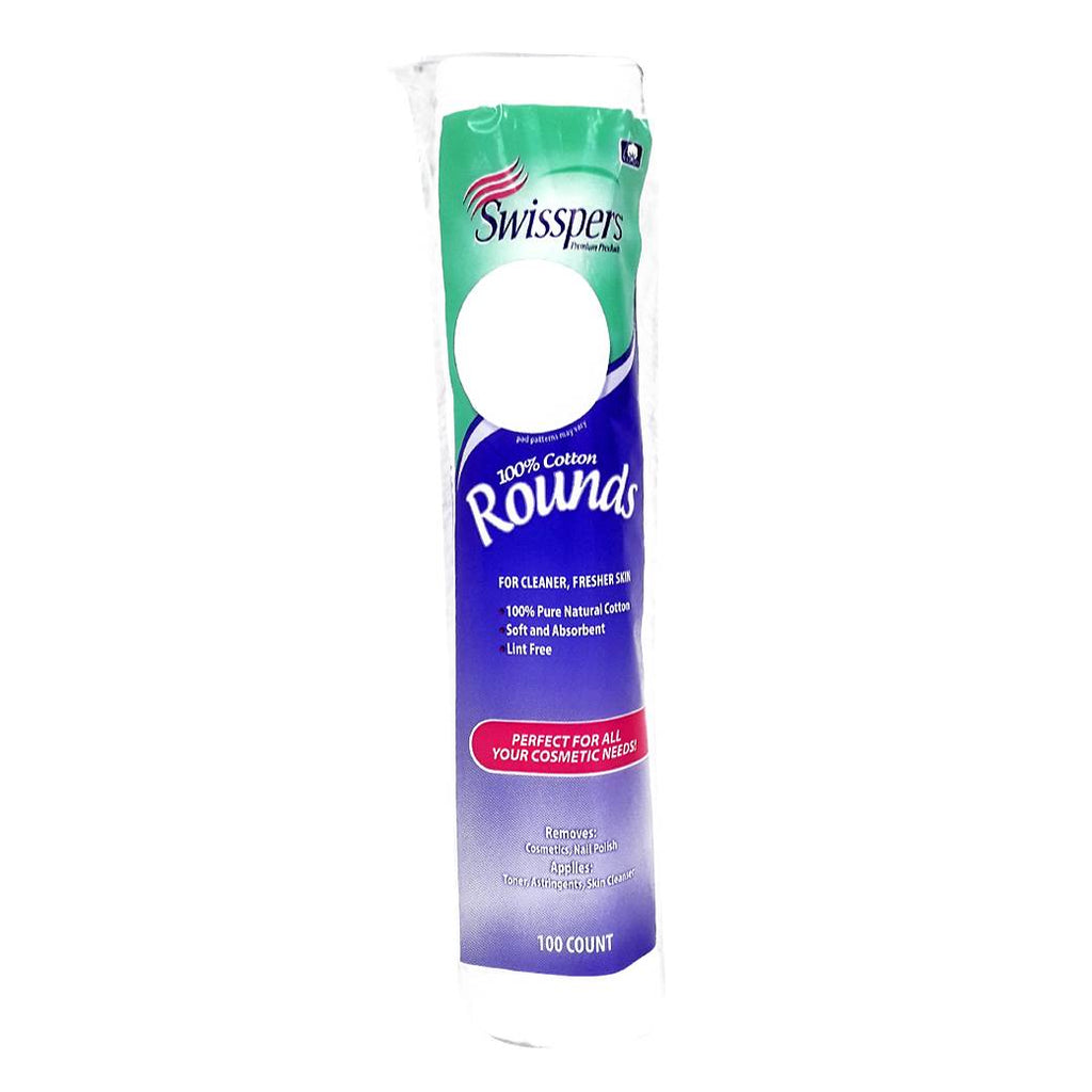 SWISSPERS Premium algodón pads 100 Count