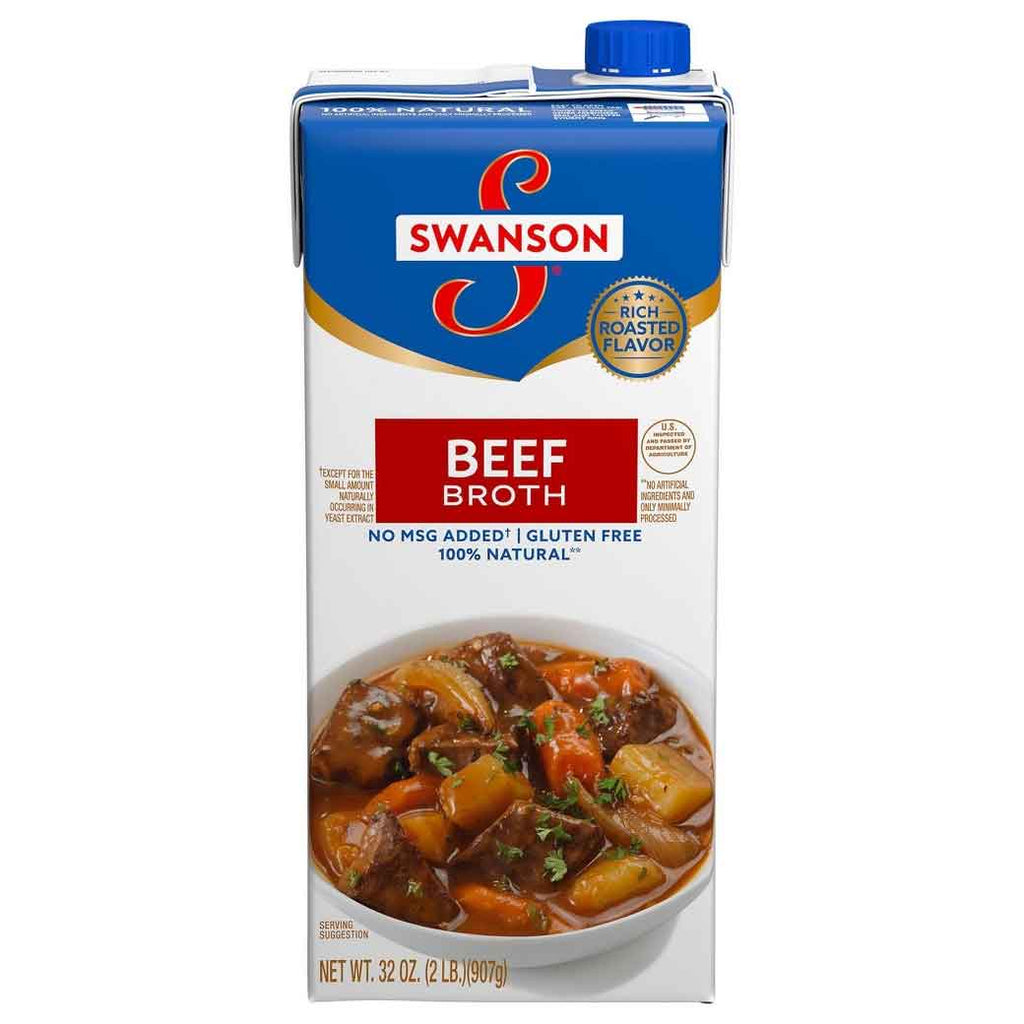 SWANSN Beef Broth 32 oz
