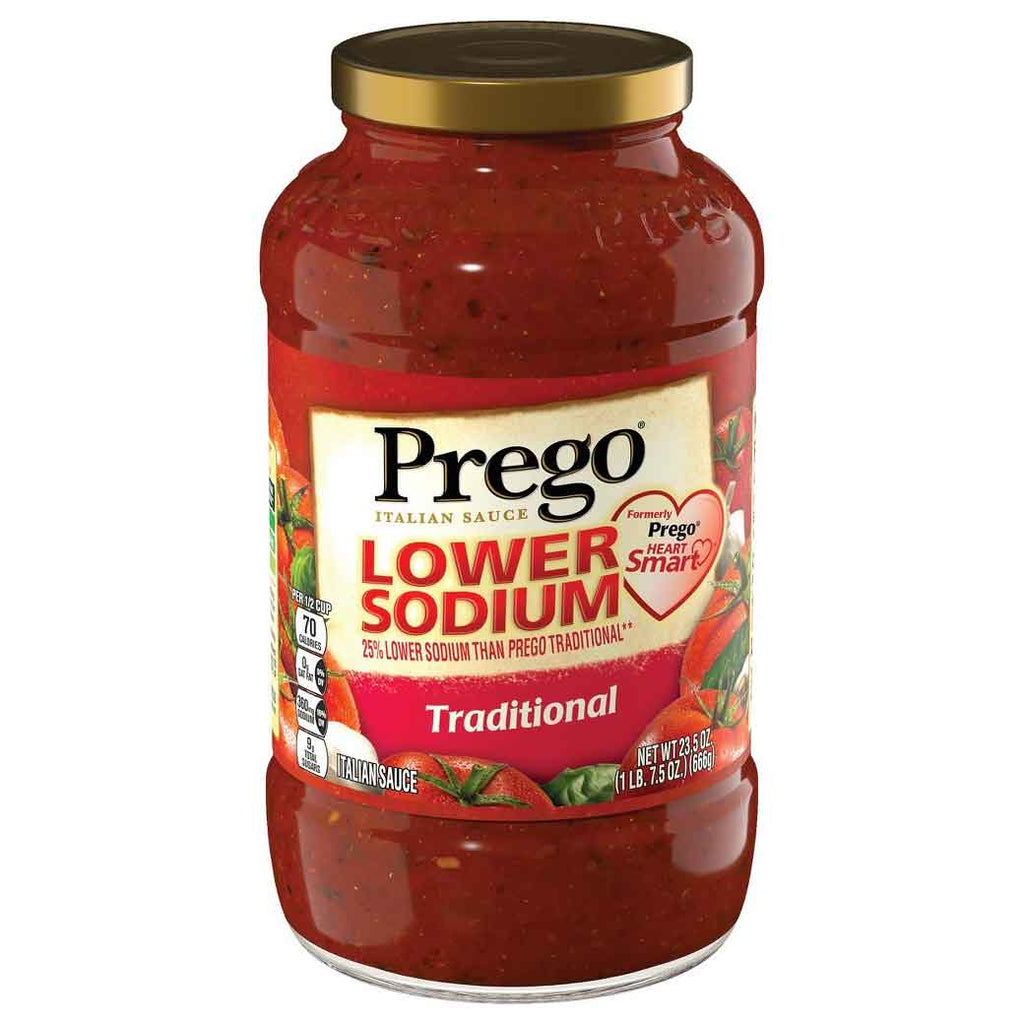 PREGO Salsa Lwr Sd Tradi23.5oz