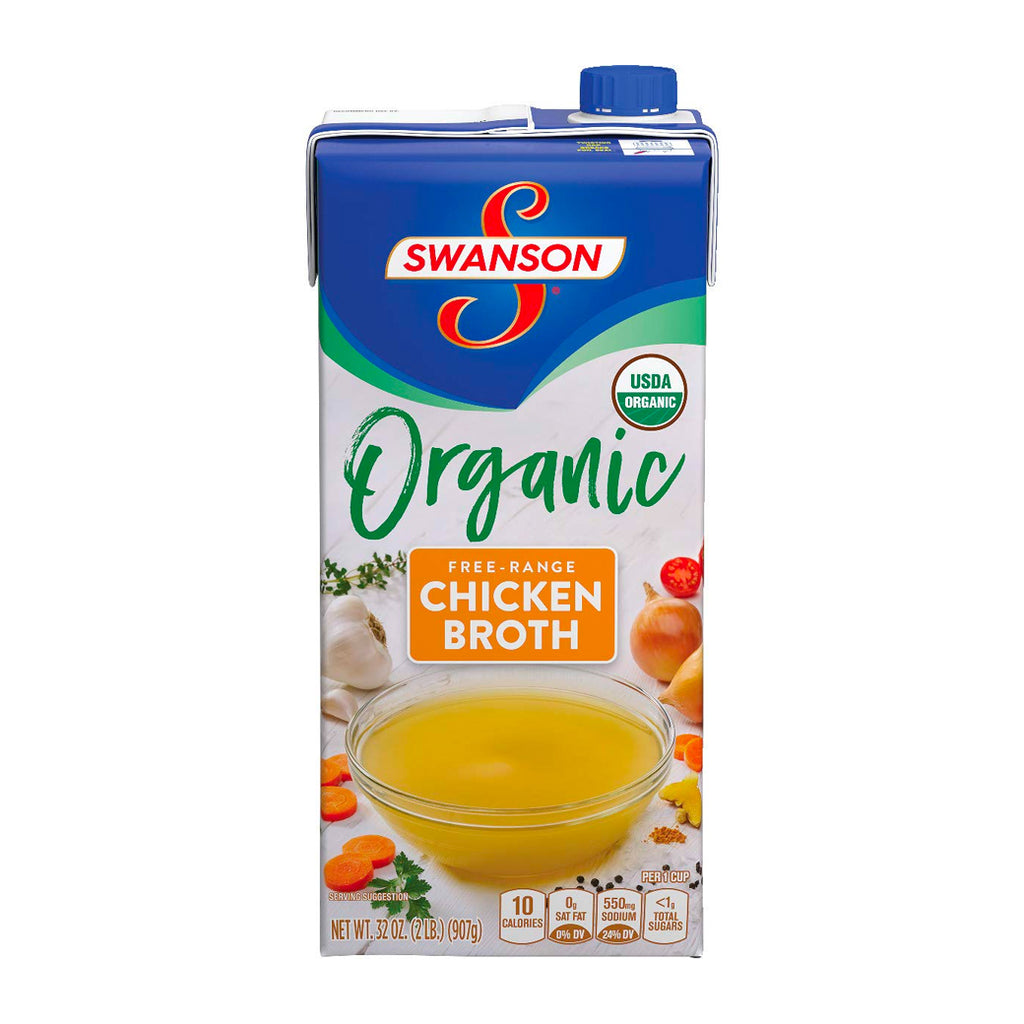 SWANSON Org. Chicken broth 32o