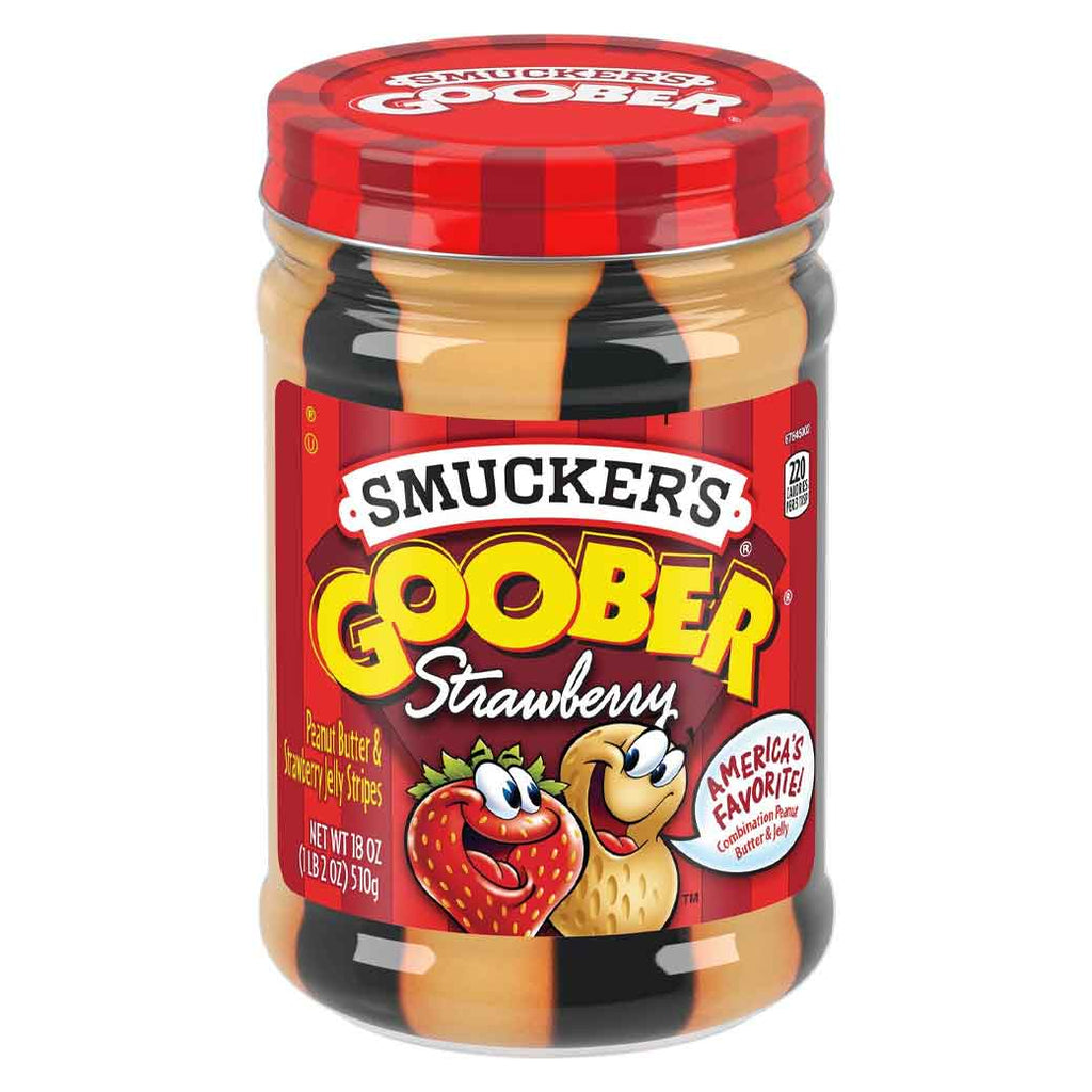 SMUCKERS Goober Strawberry Jalea 510g