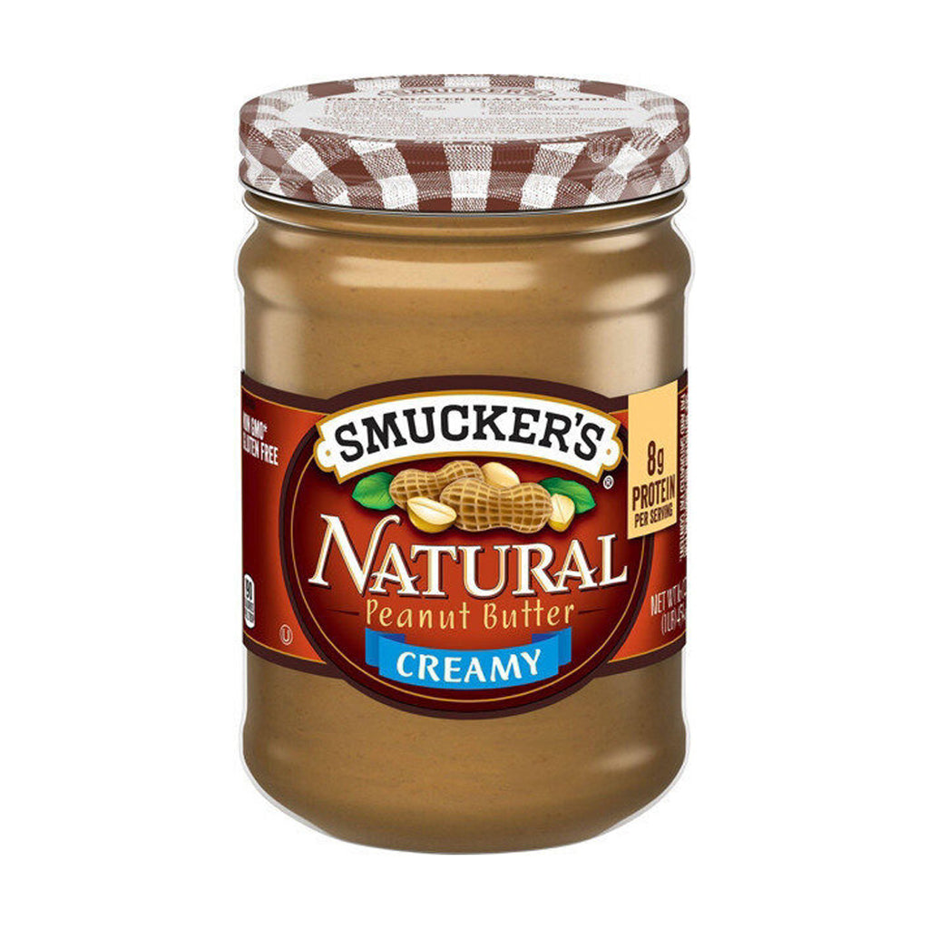 SMUCKERS Creamy crema mani 454g