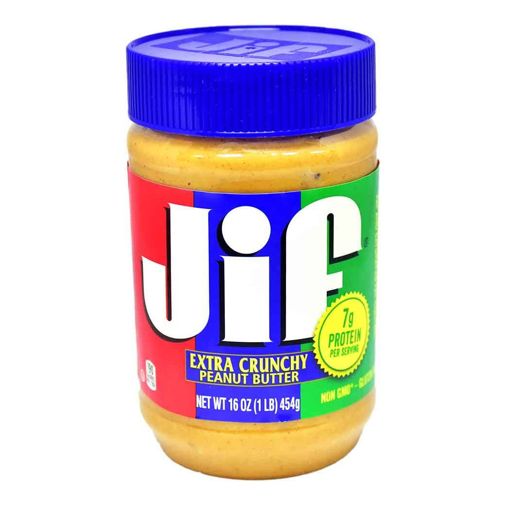 JIF Extra Crunchy manteq. de maní 454g