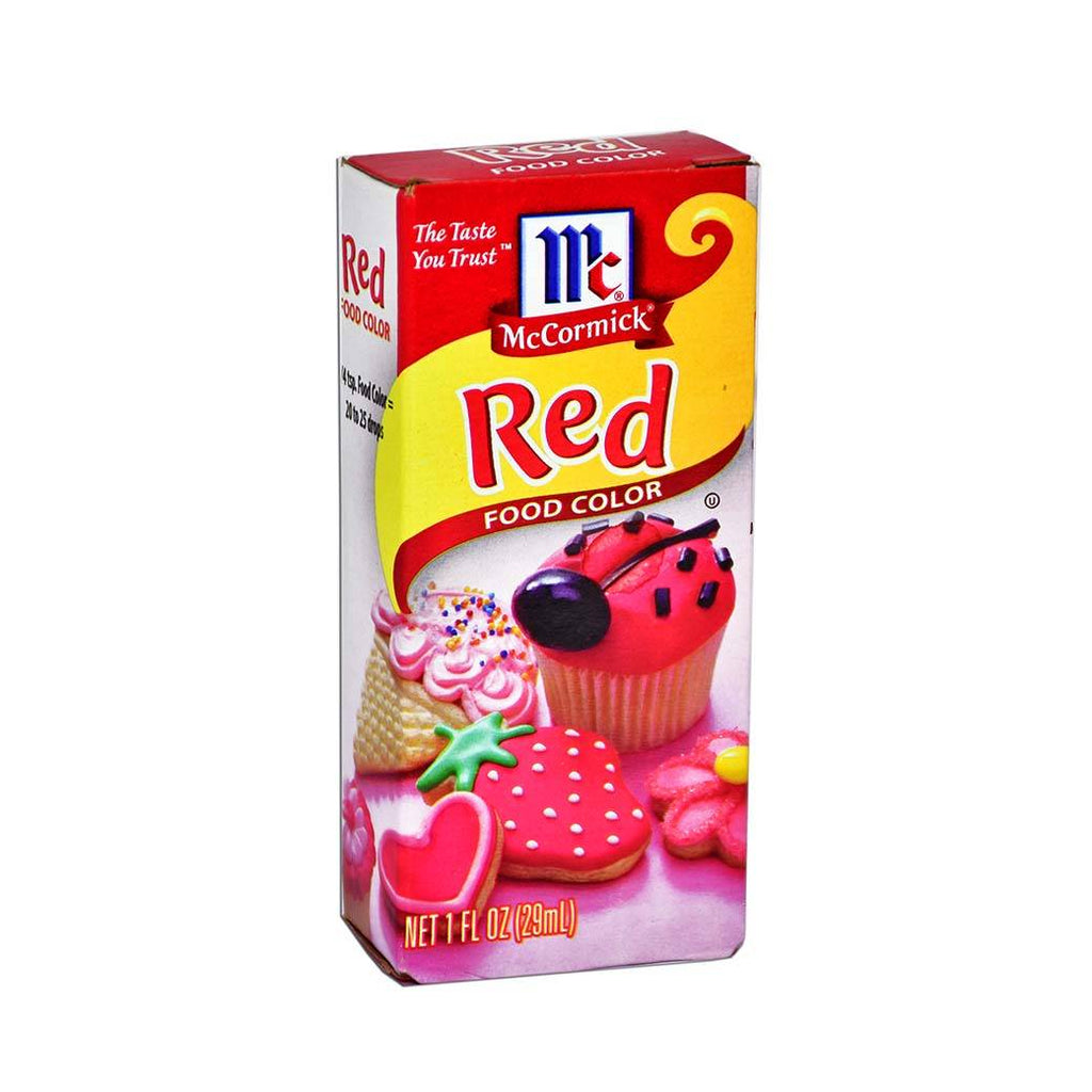 MCCORMICK Food Color Red 29 mL