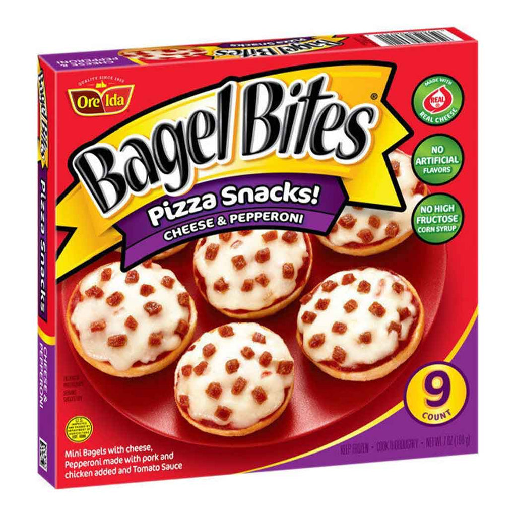 bagel bites PizzaSnChee&Pep