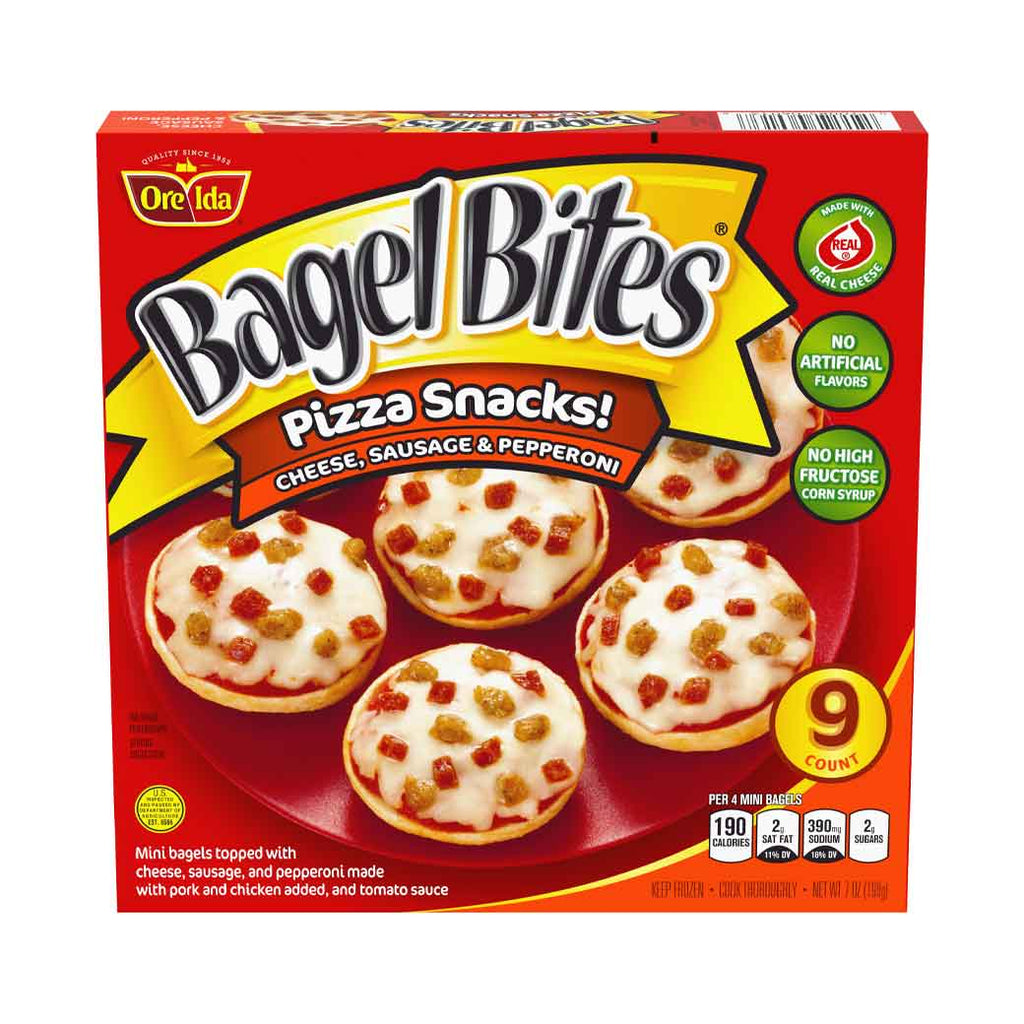 bagel bites PizzaS Che,Saus&Pe