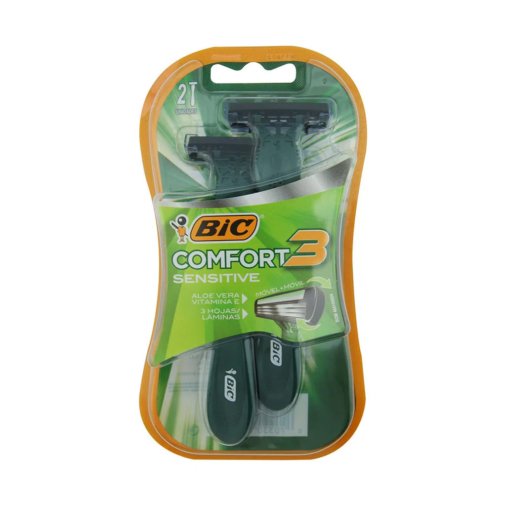 BIC ComfortAdv3Sensitive 2pk