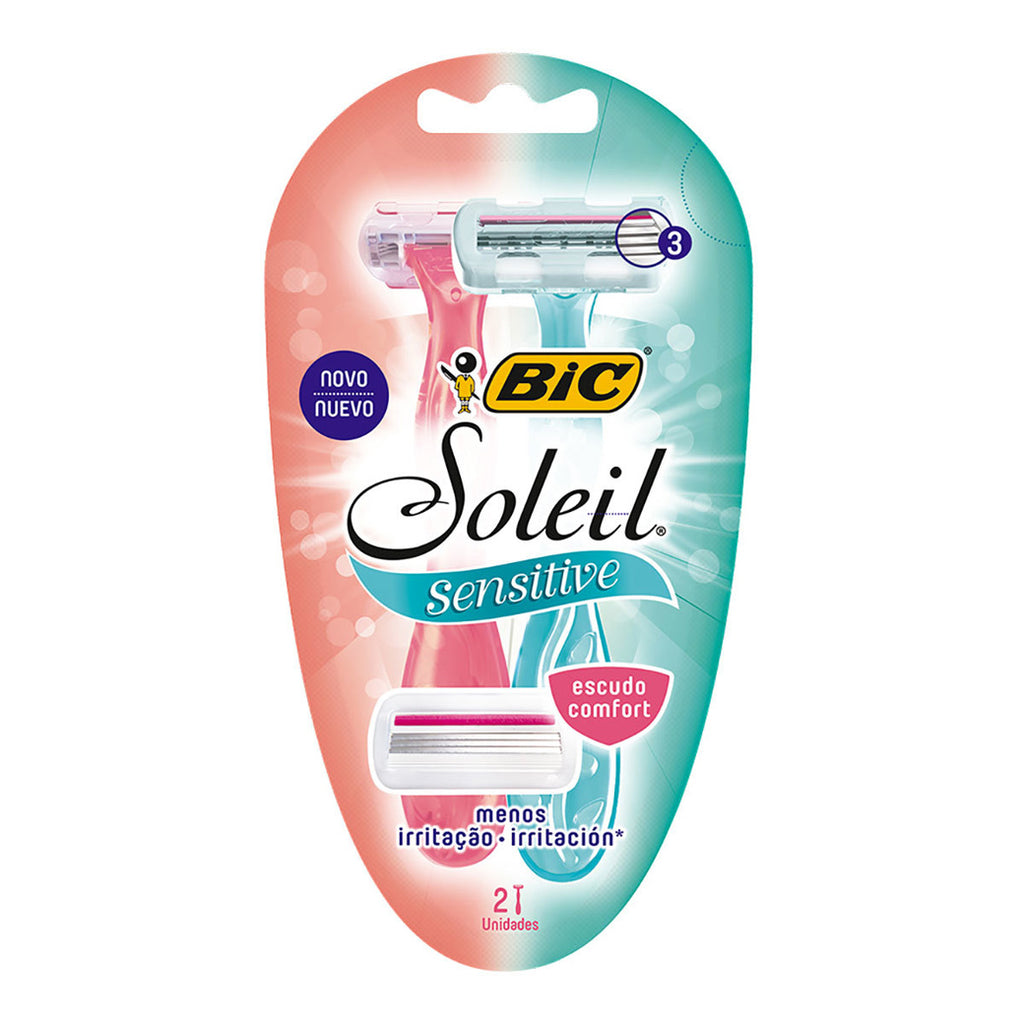 BIC Soleil Sensitive 2pak