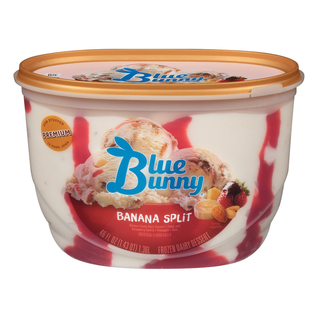 BLUE BUNNY Ice Banana Spli46oz