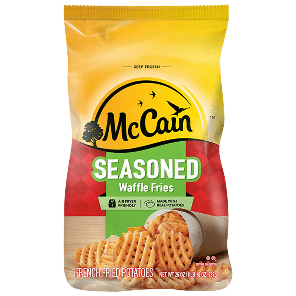 McCAIN Seasoned Waffle Fries 2