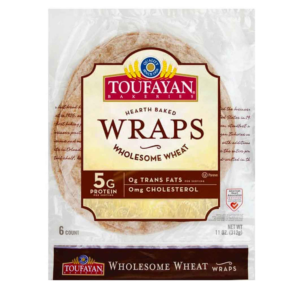 TOUFAYAN Wraps Wheat 10oz