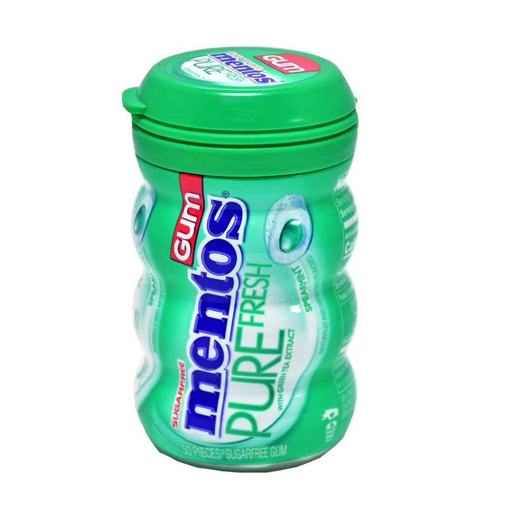 MENTOS Pure Fresh C/Verde chicles 50und