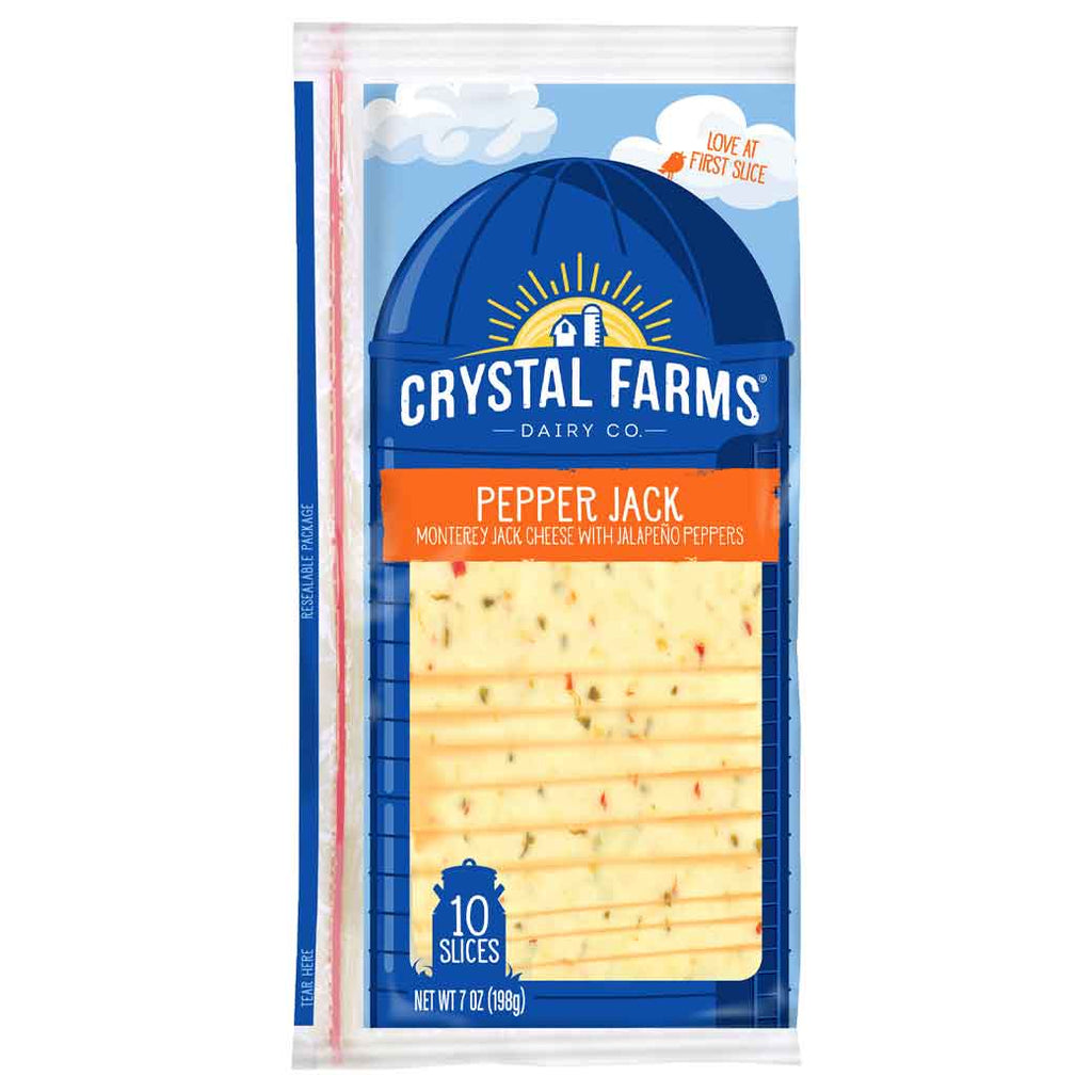 CRYSTAL FARMS Pepper Jack 7oz