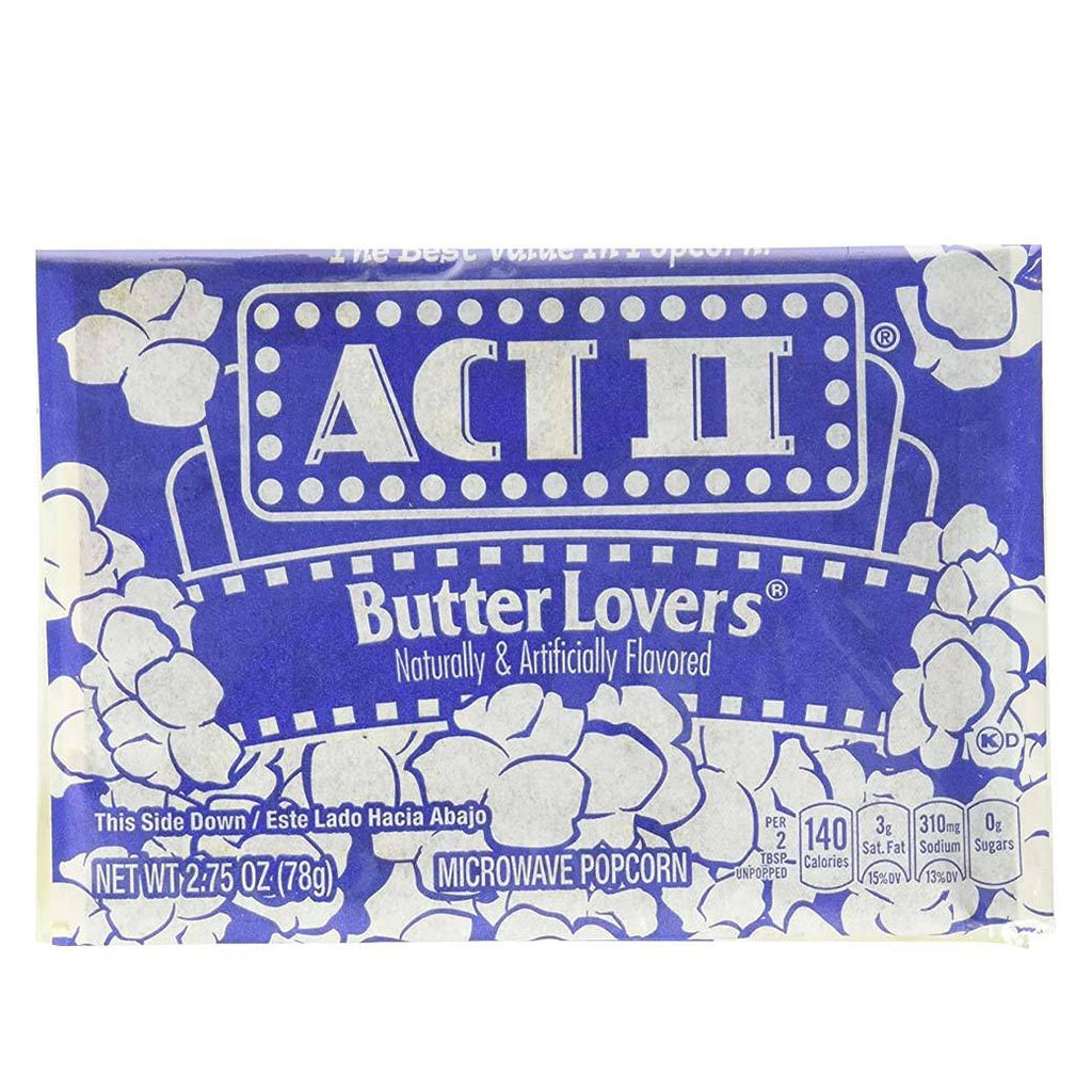 ACT II PopCorn Butter Lover78g