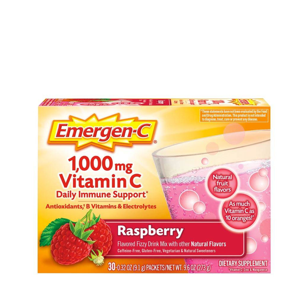 EMERGEN-C Vitamin Raspber 30pk