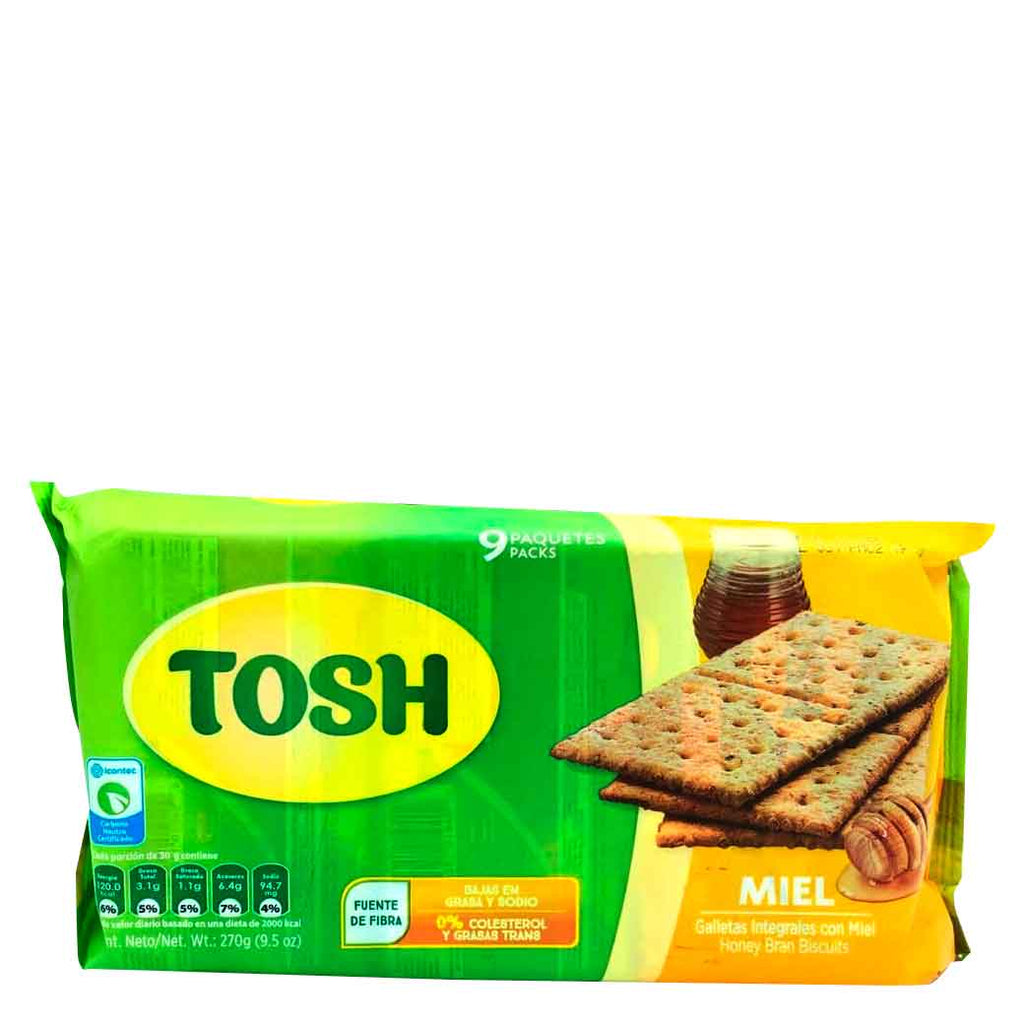 POZUELO Galleta Tosh Miel 270g