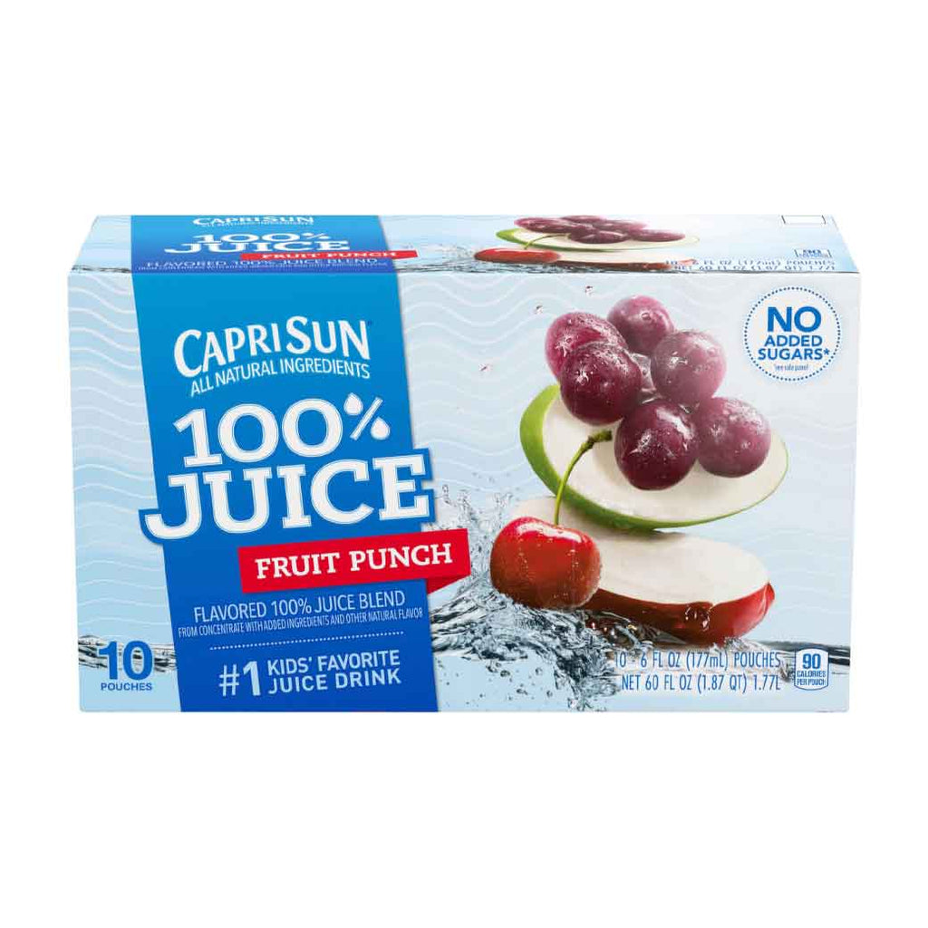 CAPRI-SUN Fruit Punch 100% 10u