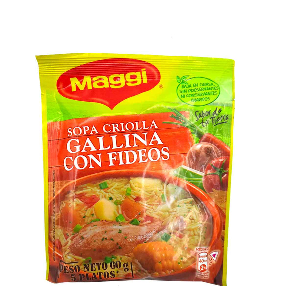 MAGGI Sopa Gallina Fideos 60g
