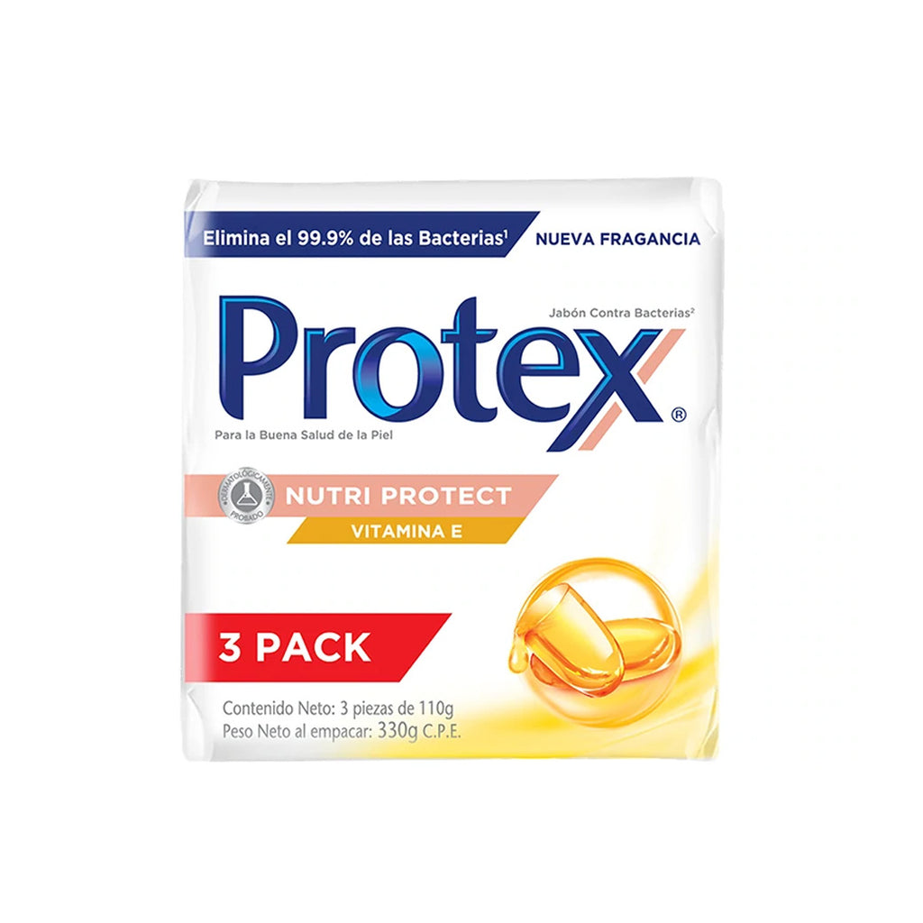 PROTEX Jabon Vitamina E 3PK