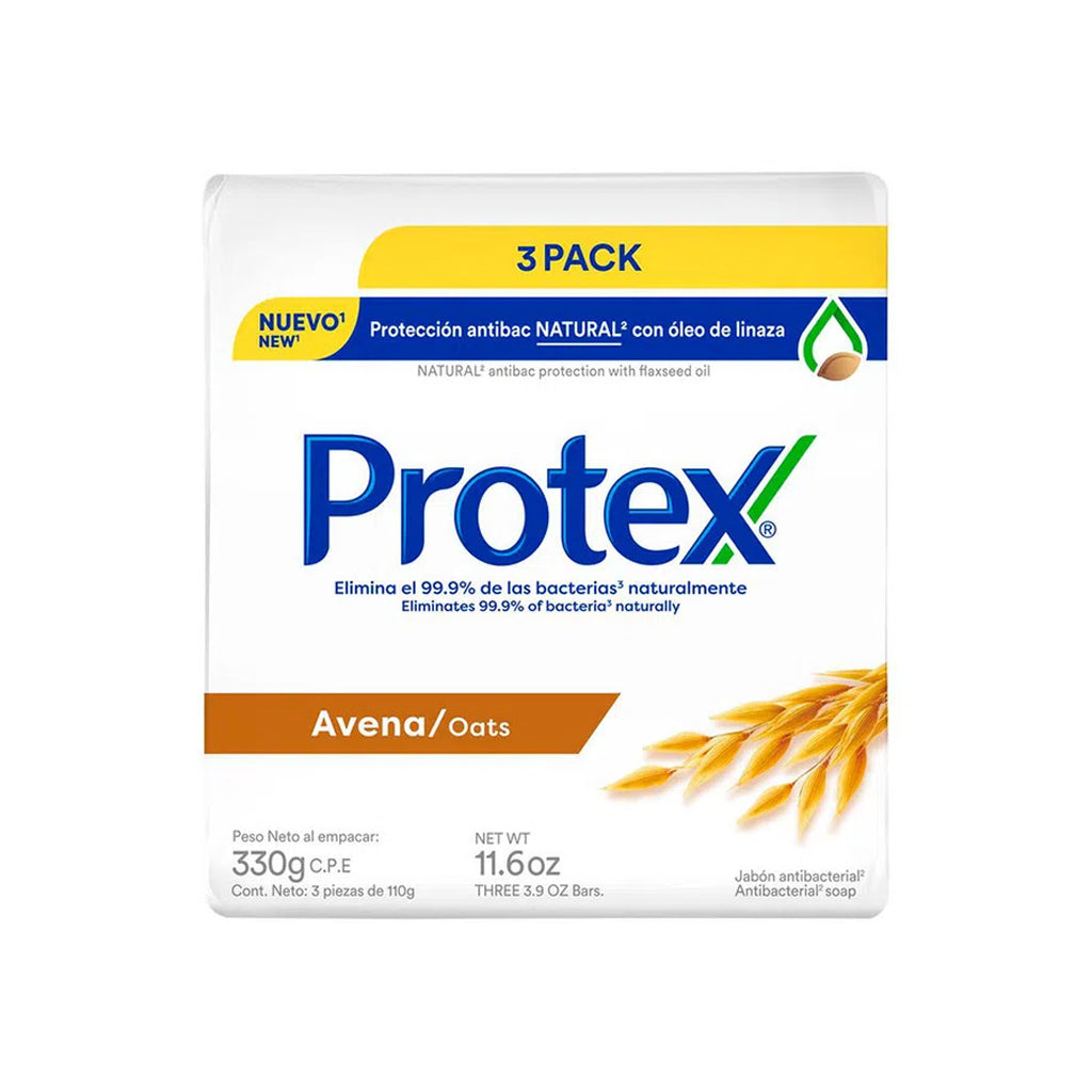 PROTEX Jabon Avena 3pk