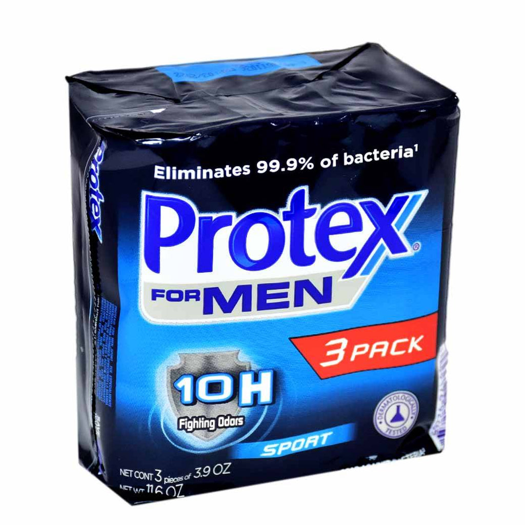 PROTEX Jabon Barra SportMen 3pk
